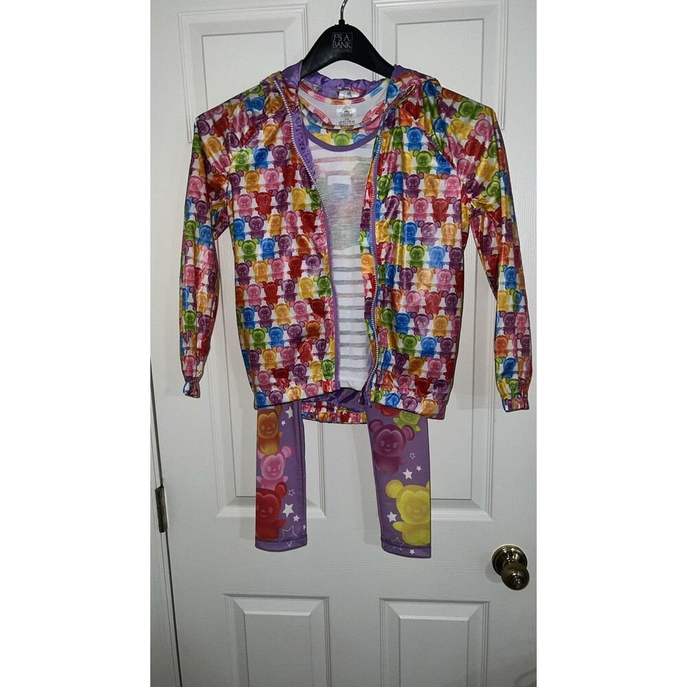 Disney Mickey Mouse Gummy Bear Girls’ Outfit Set Medium (7/8) Fast Ship! So Cute